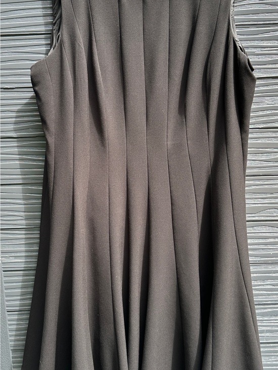Calvin Klein | Dresses | Calvin Klein Black Sleeveless Pleated Dress